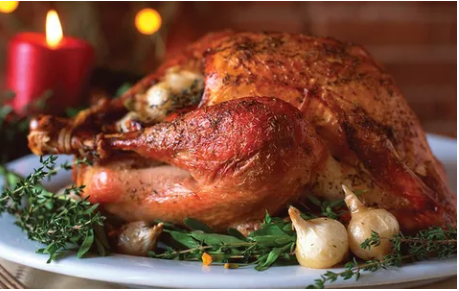 Delicias de Natal – Chester no forno.